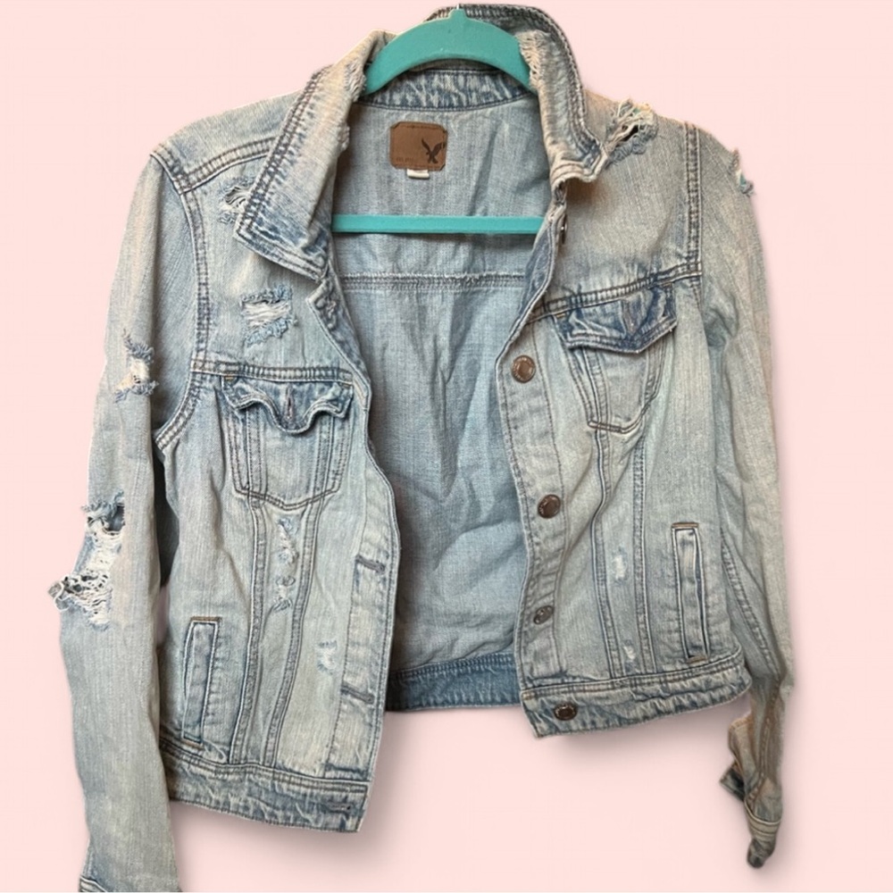 Vintage Light Wash Denim Jacket